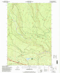 Post Point Oregon Historical topographic map, 1:24000 scale, 7.5 X 7.5 Minute, Year 1996
