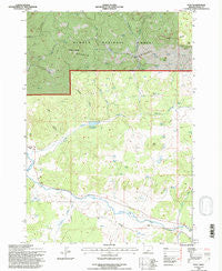 Post Oregon Historical topographic map, 1:24000 scale, 7.5 X 7.5 Minute, Year 1992