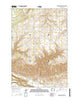 Postage Stamp Butte Oregon Current topographic map, 1:24000 scale, 7.5 X 7.5 Minute, Year 2014