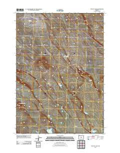 Potato Lake Oregon Historical topographic map, 1:24000 scale, 7.5 X 7.5 Minute, Year 2011