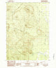 Pothole Butte Oregon Historical topographic map, 1:24000 scale, 7.5 X 7.5 Minute, Year 1985