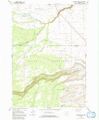 Potters Ponds Oregon Historical topographic map, 1:24000 scale, 7.5 X 7.5 Minute, Year 1963