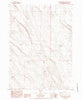 Poverty Basin South Oregon Historical topographic map, 1:24000 scale, 7.5 X 7.5 Minute, Year 1984