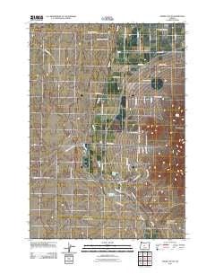 Powell Butte Oregon Historical topographic map, 1:24000 scale, 7.5 X 7.5 Minute, Year 2011