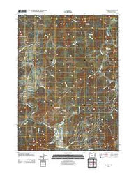 Powers Oregon Historical topographic map, 1:24000 scale, 7.5 X 7.5 Minute, Year 2011