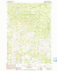 Prairie Hill Oregon Historical topographic map, 1:24000 scale, 7.5 X 7.5 Minute, Year 1990