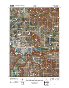 Prineville Oregon Historical topographic map, 1:24000 scale, 7.5 X 7.5 Minute, Year 2011