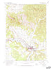 Prineville Oregon Historical topographic map, 1:62500 scale, 15 X 15 Minute, Year 1962