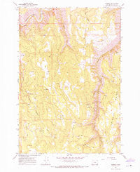 Promise Oregon Historical topographic map, 1:24000 scale, 7.5 X 7.5 Minute, Year 1967