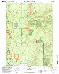 Prospect North Oregon Historical topographic map, 1:24000 scale, 7.5 X 7.5 Minute, Year 1997