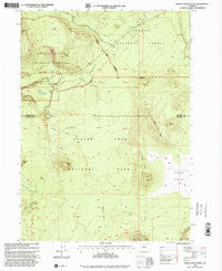 Pumice Desert West Oregon Historical topographic map, 1:24000 scale, 7.5 X 7.5 Minute, Year 1998