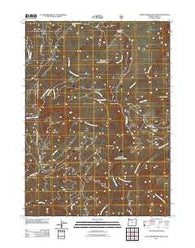 Quail Prairie Mountain Oregon Historical topographic map, 1:24000 scale, 7.5 X 7.5 Minute, Year 2011