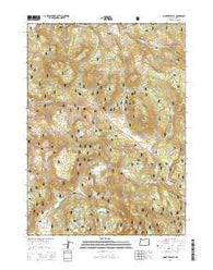 Quartz Valley Oregon Current topographic map, 1:24000 scale, 7.5 X 7.5 Minute, Year 2014