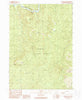 Quosatana Butte Oregon Historical topographic map, 1:24000 scale, 7.5 X 7.5 Minute, Year 1989