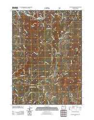 Quosatana Butte Oregon Historical topographic map, 1:24000 scale, 7.5 X 7.5 Minute, Year 2011