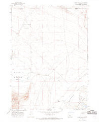 Rabbit Hills NE Oregon Historical topographic map, 1:24000 scale, 7.5 X 7.5 Minute, Year 1966