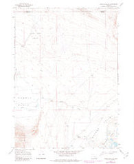 Rabbit Hills NE Oregon Historical topographic map, 1:24000 scale, 7.5 X 7.5 Minute, Year 1966