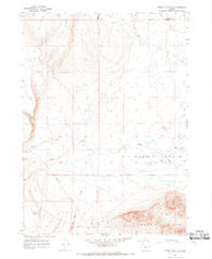 Rabbit Hills NW Oregon Historical topographic map, 1:24000 scale, 7.5 X 7.5 Minute, Year 1966