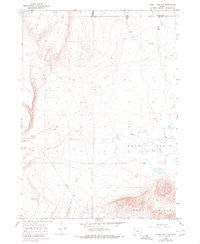 Rabbit Hills NW Oregon Historical topographic map, 1:24000 scale, 7.5 X 7.5 Minute, Year 1966