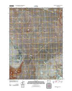 Rabbit Hills NE Oregon Historical topographic map, 1:24000 scale, 7.5 X 7.5 Minute, Year 2011