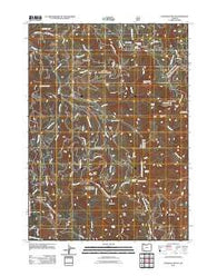 Ragsdale Butte Oregon Historical topographic map, 1:24000 scale, 7.5 X 7.5 Minute, Year 2011