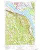 Rainier Oregon Historical topographic map, 1:24000 scale, 7.5 X 7.5 Minute, Year 1953