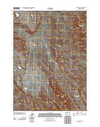 Rams Butte Oregon Historical topographic map, 1:24000 scale, 7.5 X 7.5 Minute, Year 2011