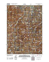 Rastus Mountain Oregon Historical topographic map, 1:24000 scale, 7.5 X 7.5 Minute, Year 2011