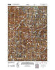Rastus Mountain Oregon Historical topographic map, 1:24000 scale, 7.5 X 7.5 Minute, Year 2011
