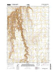 Rattlesnake Canyon Oregon Current topographic map, 1:24000 scale, 7.5 X 7.5 Minute, Year 2014