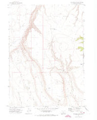 Red Bank Lakes Oregon Historical topographic map, 1:24000 scale, 7.5 X 7.5 Minute, Year 1971