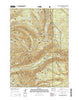Red Blanket Mountain Oregon Current topographic map, 1:24000 scale, 7.5 X 7.5 Minute, Year 2014