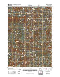 Red Butte Oregon Historical topographic map, 1:24000 scale, 7.5 X 7.5 Minute, Year 2011