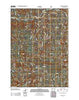 Red Butte Oregon Historical topographic map, 1:24000 scale, 7.5 X 7.5 Minute, Year 2011