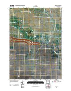 Redess Oregon Historical topographic map, 1:24000 scale, 7.5 X 7.5 Minute, Year 2011