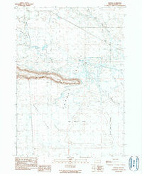 Redess Oregon Historical topographic map, 1:24000 scale, 7.5 X 7.5 Minute, Year 1990