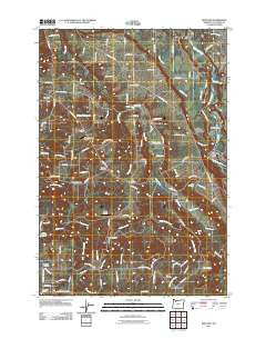 Redland Oregon Historical topographic map, 1:24000 scale, 7.5 X 7.5 Minute, Year 2011