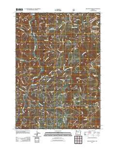 Reynolds Ridge Oregon Historical topographic map, 1:24000 scale, 7.5 X 7.5 Minute, Year 2011
