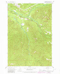 Rhododendron Oregon Historical topographic map, 1:24000 scale, 7.5 X 7.5 Minute, Year 1962