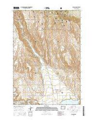 Richland Oregon Current topographic map, 1:24000 scale, 7.5 X 7.5 Minute, Year 2014