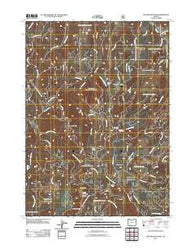 Richter Mountain Oregon Historical topographic map, 1:24000 scale, 7.5 X 7.5 Minute, Year 2011