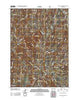 Richter Mountain Oregon Historical topographic map, 1:24000 scale, 7.5 X 7.5 Minute, Year 2011