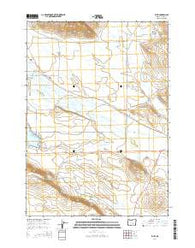 Riley Oregon Current topographic map, 1:24000 scale, 7.5 X 7.5 Minute, Year 2014