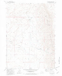 Rincon Flat Oregon Historical topographic map, 1:24000 scale, 7.5 X 7.5 Minute, Year 1981