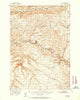 Ritter Oregon Historical topographic map, 1:62500 scale, 15 X 15 Minute, Year 1952