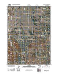 Riverbed Butte Oregon Historical topographic map, 1:24000 scale, 7.5 X 7.5 Minute, Year 2011