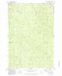 Roaring Creek Oregon Historical topographic map, 1:24000 scale, 7.5 X 7.5 Minute, Year 1979