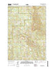 Roaring Creek Oregon Current topographic map, 1:24000 scale, 7.5 X 7.5 Minute, Year 2014