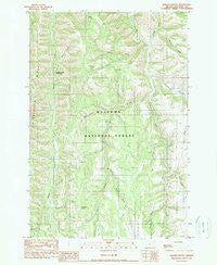 Roberts Butte Oregon Historical topographic map, 1:24000 scale, 7.5 X 7.5 Minute, Year 1990