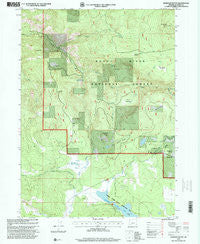 Robinson Butte Oregon Historical topographic map, 1:24000 scale, 7.5 X 7.5 Minute, Year 1997